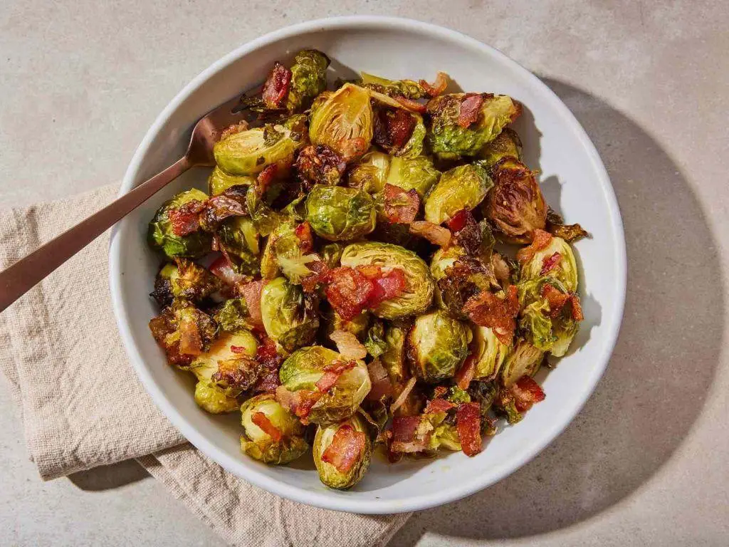 Maple Bacon Brussels Sprouts